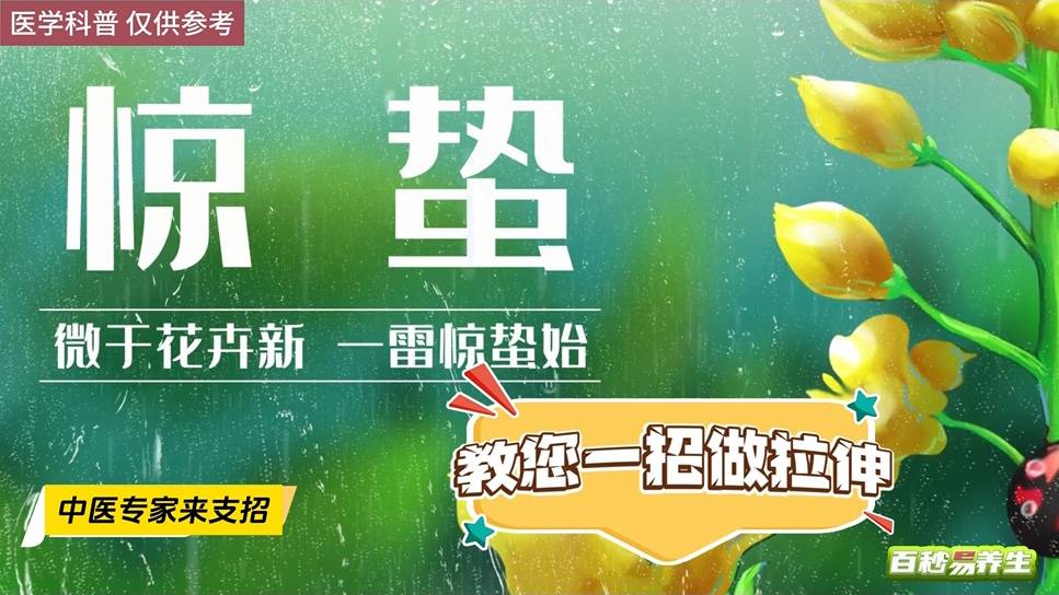 【养生妙招】惊蛰节气，教您一招做拉伸